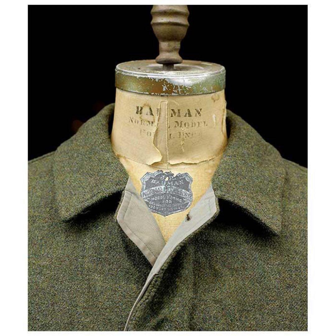 A.PRESSE アプレッセ　Tweed Balmacaan Coat