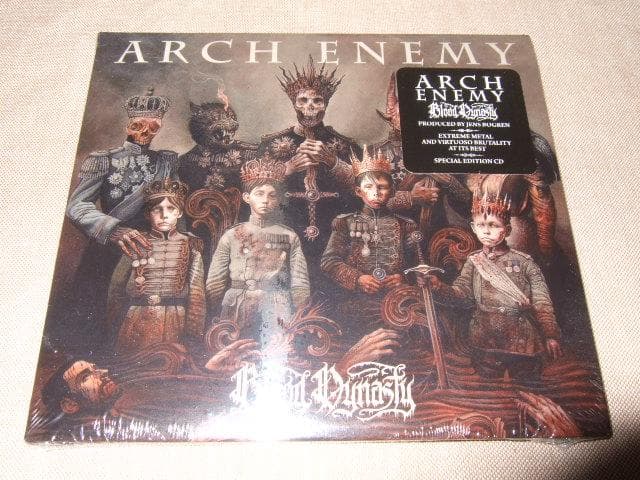 ARCH ENEMY,直筆サイン入り,新品未開封,アーチ・エネミー,デスメタル