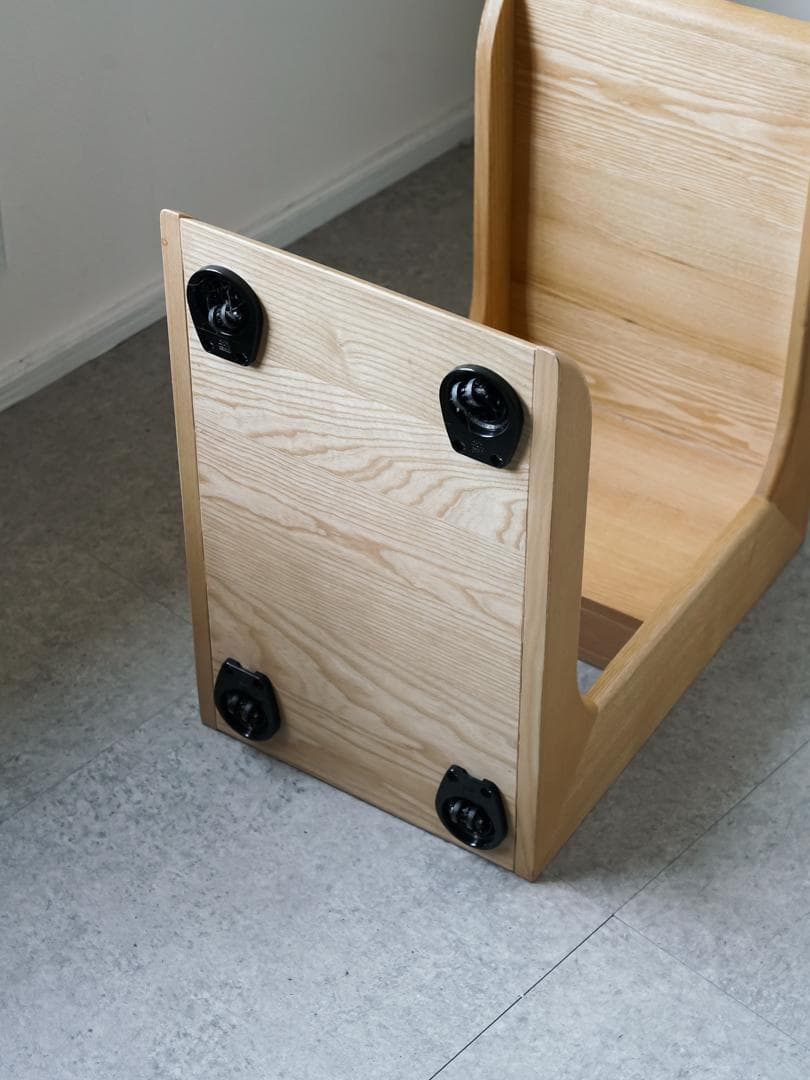 【asphalt】 STORK SIDE-TABLE キャスターテーブル