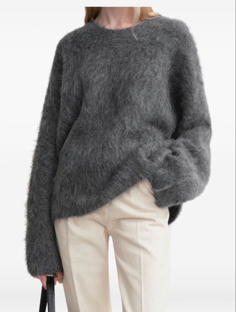 TOTEME トーテムモヘアオーバーサイズニットセーター