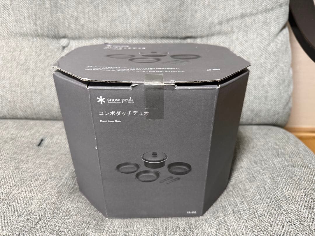 値下げ 美品 peakコンボダッチデュオ CS-550 シーズニング済み