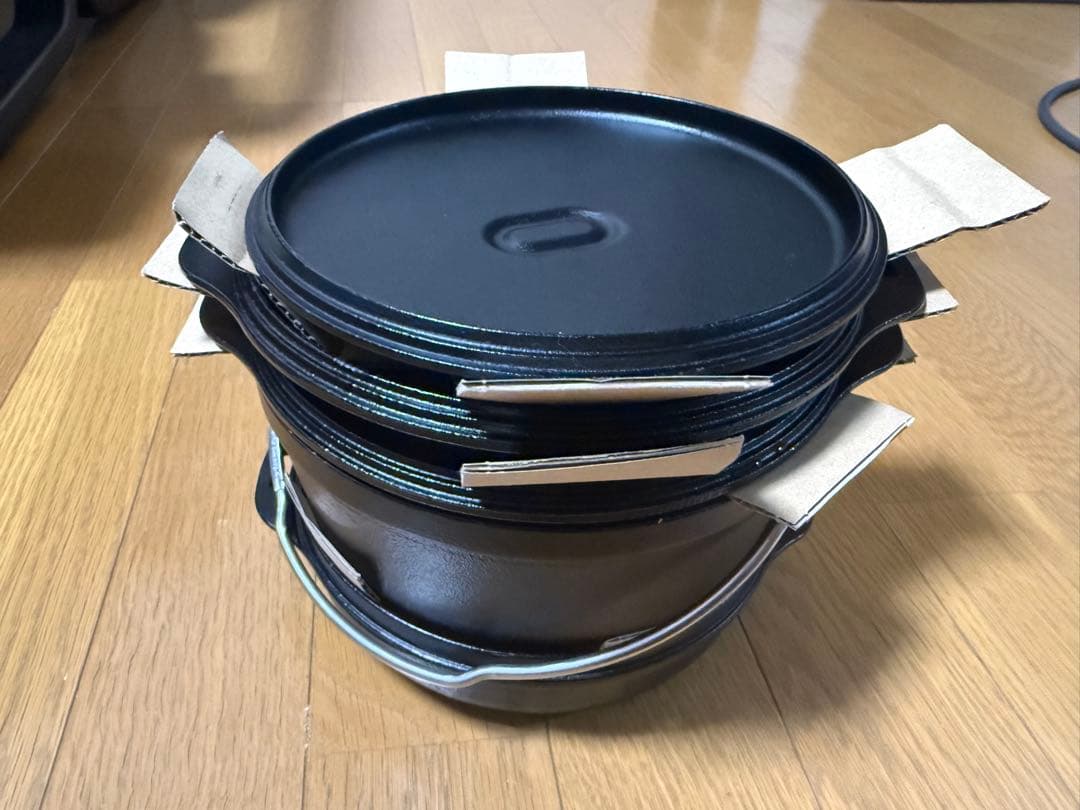 値下げ 美品 peakコンボダッチデュオ CS-550 シーズニング済み