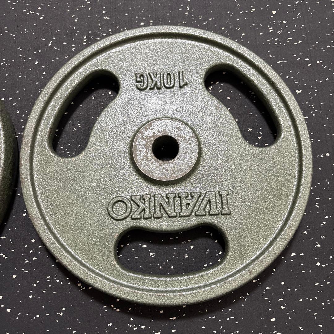 IVANKO ペイントEZグリッププレート 10kg 2枚セットΦ28mm