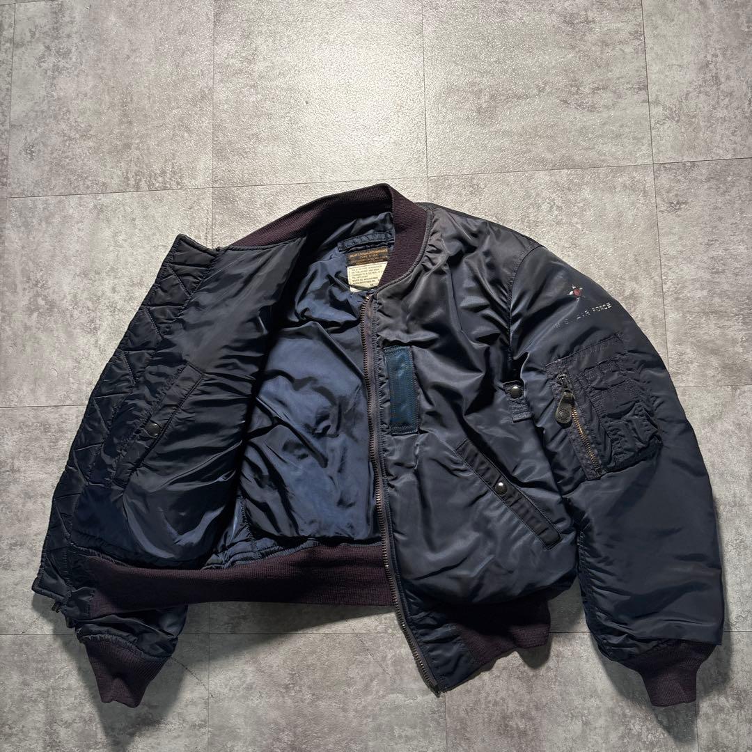 alpha 50s 復刻　ma-1 flight jacket navy 36