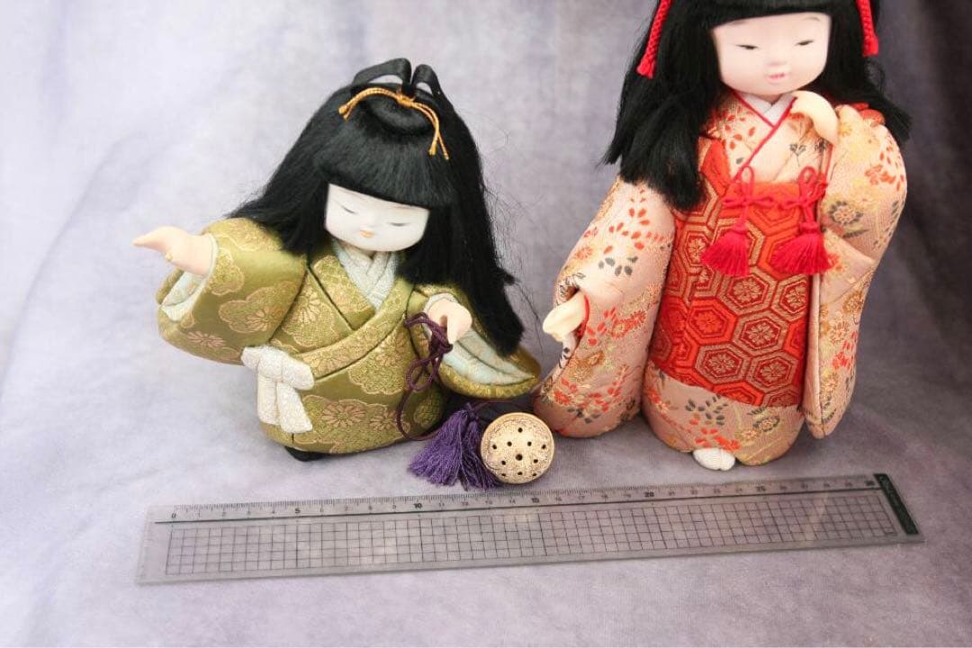 日本人形 市松人形 2体 ひな祭り　子供の日