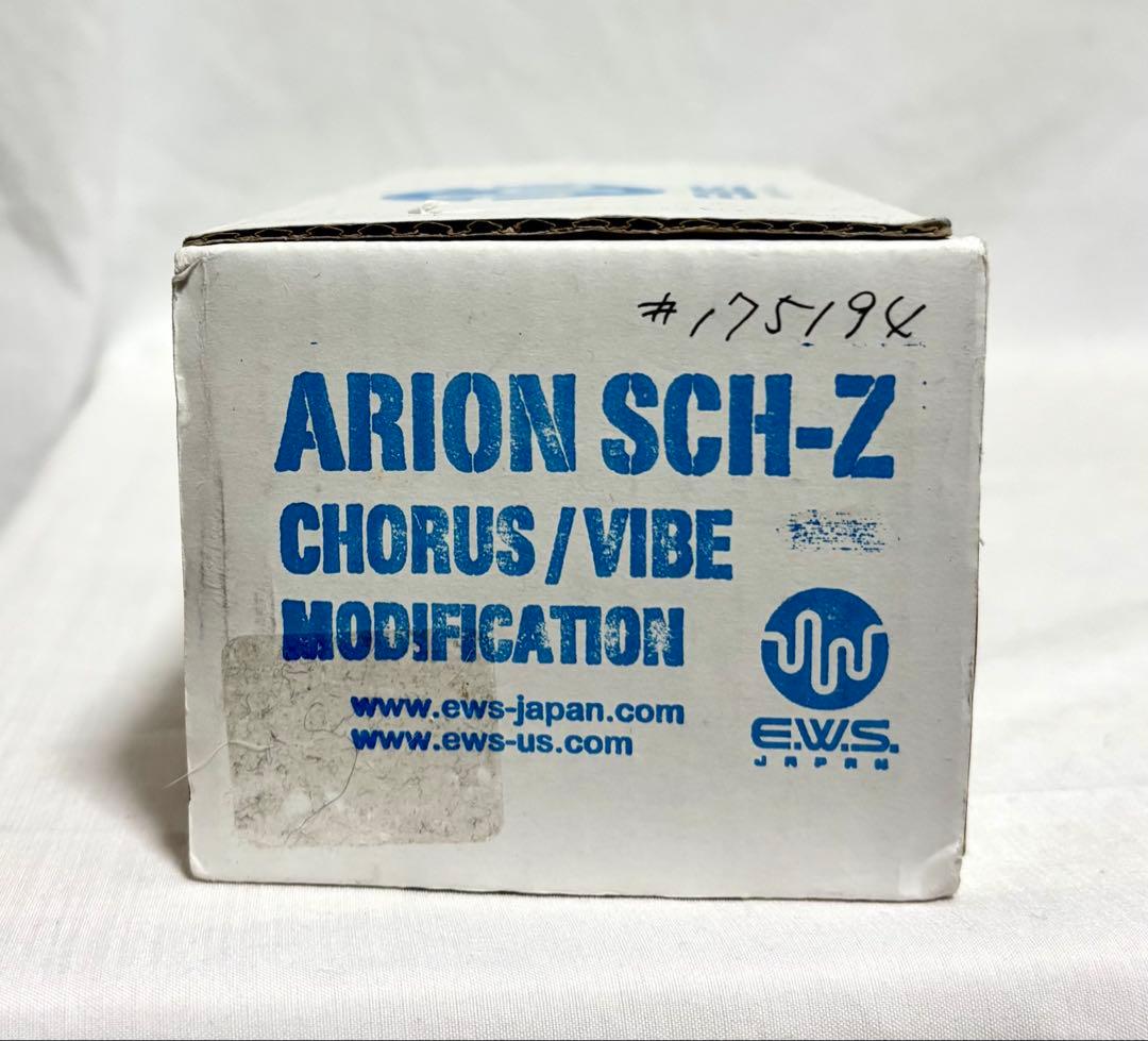 【動作確認済】EWS エフェクター CHORUS/VIBE MOD ARION