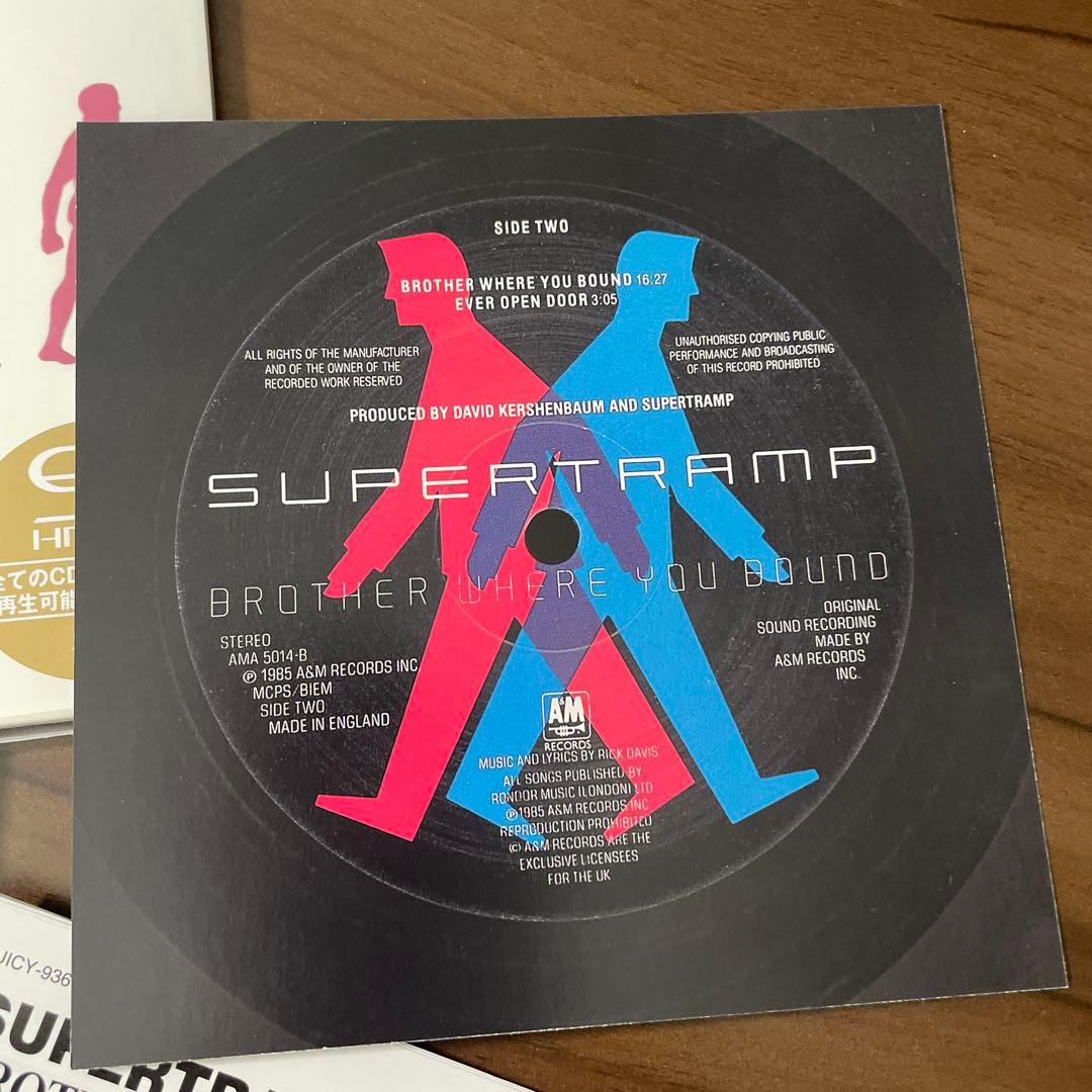 AOR 紙ジャケットCD スーパートランプ/フロンティアへの旅立ち