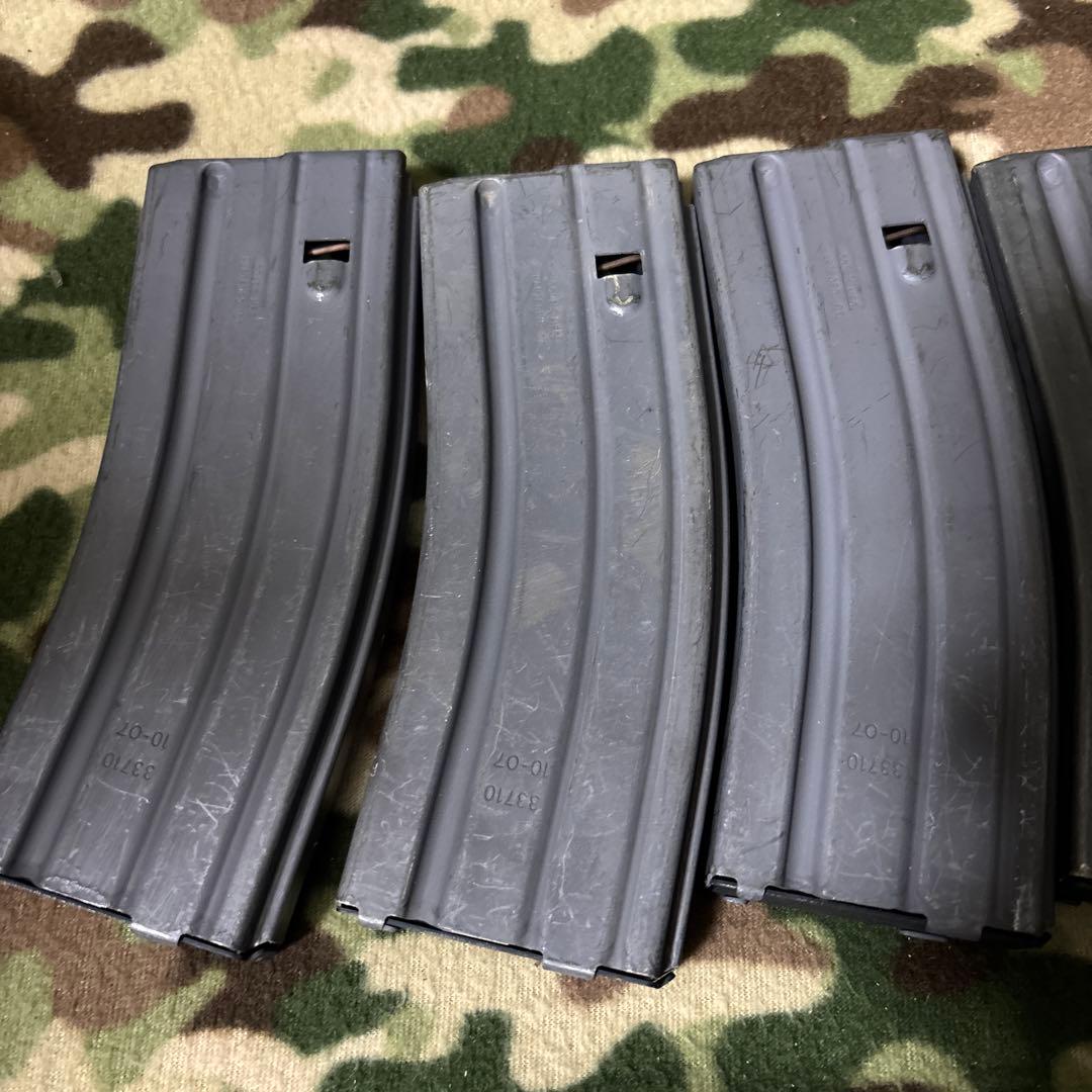 米軍　実物　マガジンM16 M4 COLT社製33710/10-07年8本セット