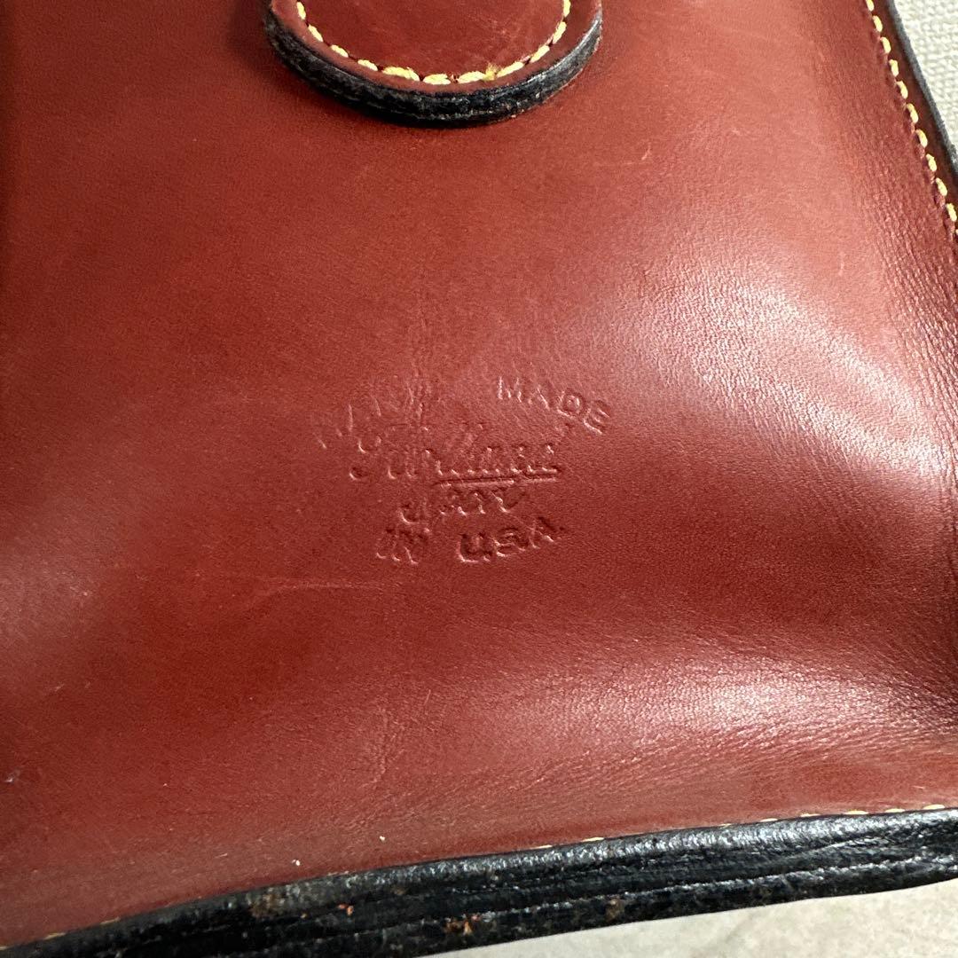 HOLLAND SPORT USA 牛革 アメリカ製 ショルダーバッグ レザー
