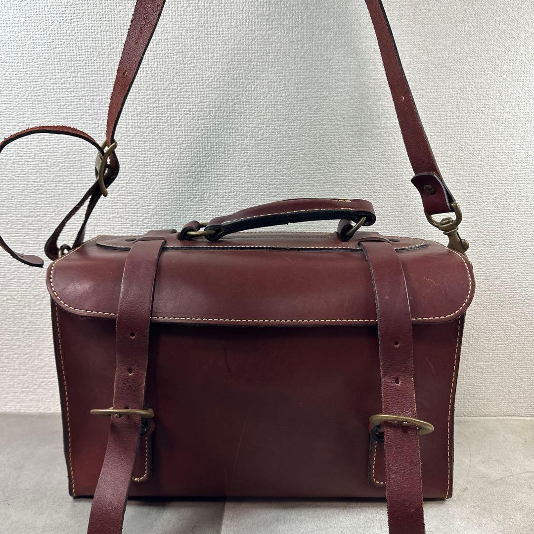 HOLLAND SPORT USA 牛革 アメリカ製 ショルダーバッグ レザー