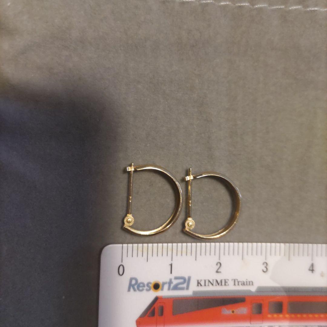 K18　イエローゴールド　フープ　ピアス ジュエリーツツミ 18金