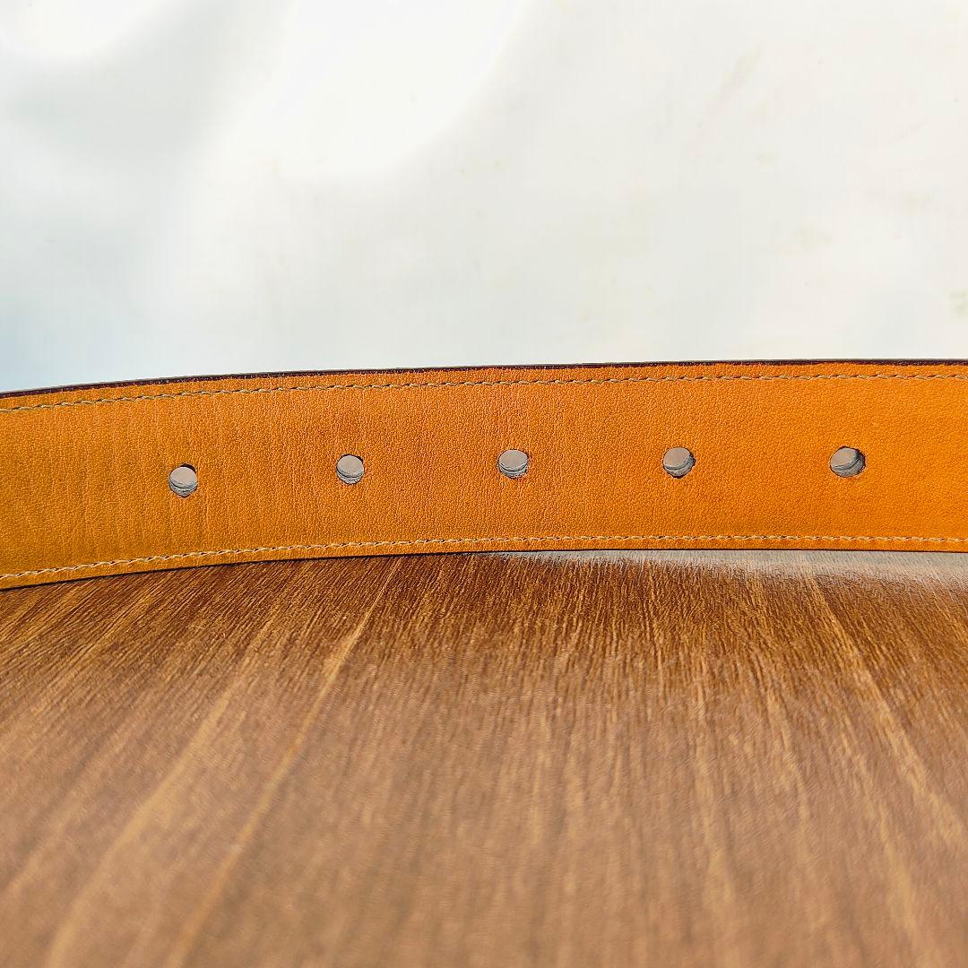 【極艶極美品】THE CORDOVAN　鎌倉シャツ 極上バーガンディドレスベルト