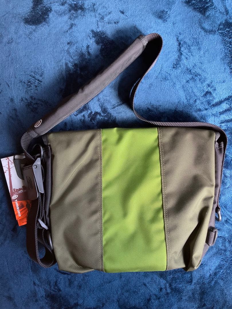 【新品】TIMBUK2 メッセンジャーバッグ Sサイズ 旧ロゴ タグ付 緑