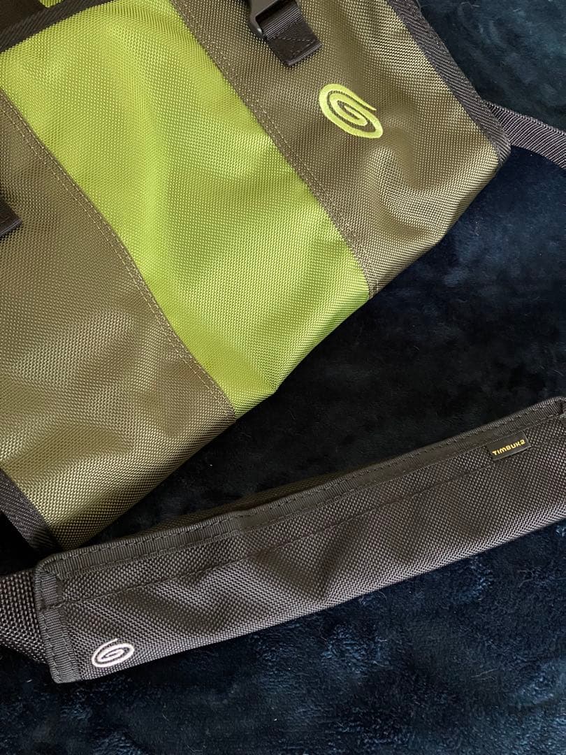 【新品】TIMBUK2 メッセンジャーバッグ Sサイズ 旧ロゴ タグ付 緑