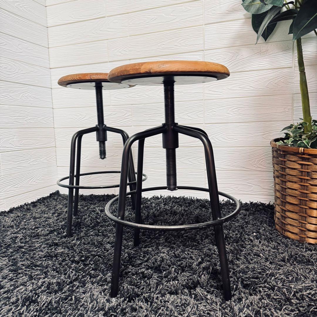 CRASH GATE クラッシュゲートコンベックス Ⅲ スツール 2脚セット A