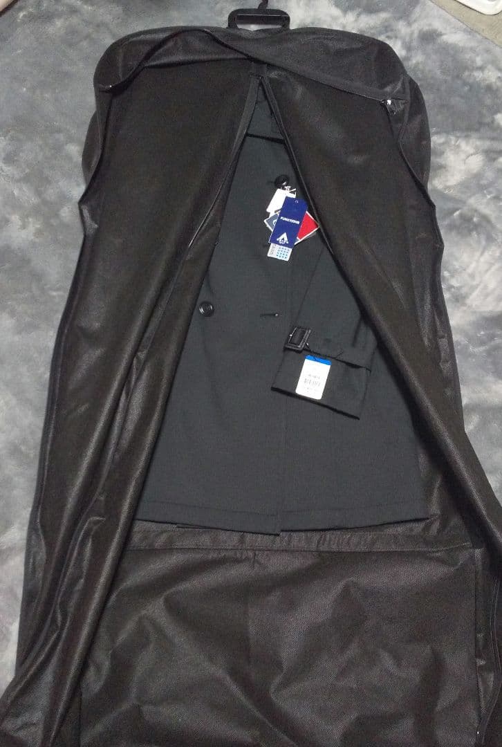 新品未使用】 トレンチコート 黒