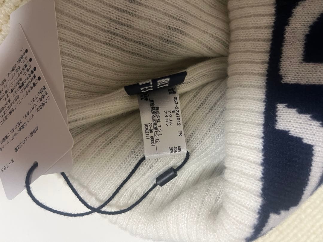 新品　ゴルフ　パーリーゲイツ　PEARLY GATES ニット帽　ビーニー