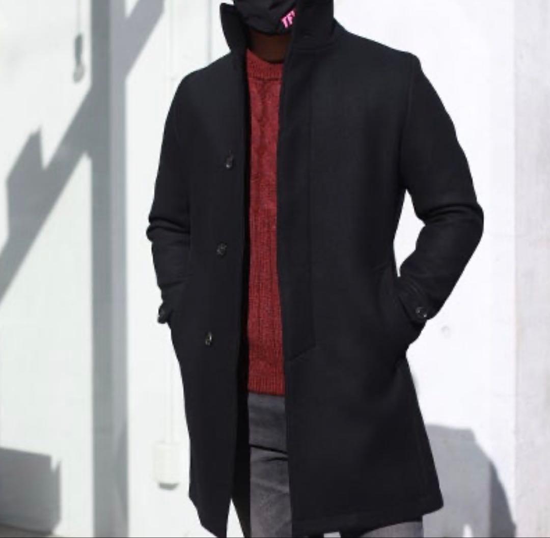 【極美品】junhashimoto スタンドカラーコート　サイズ3ジュンハシモト