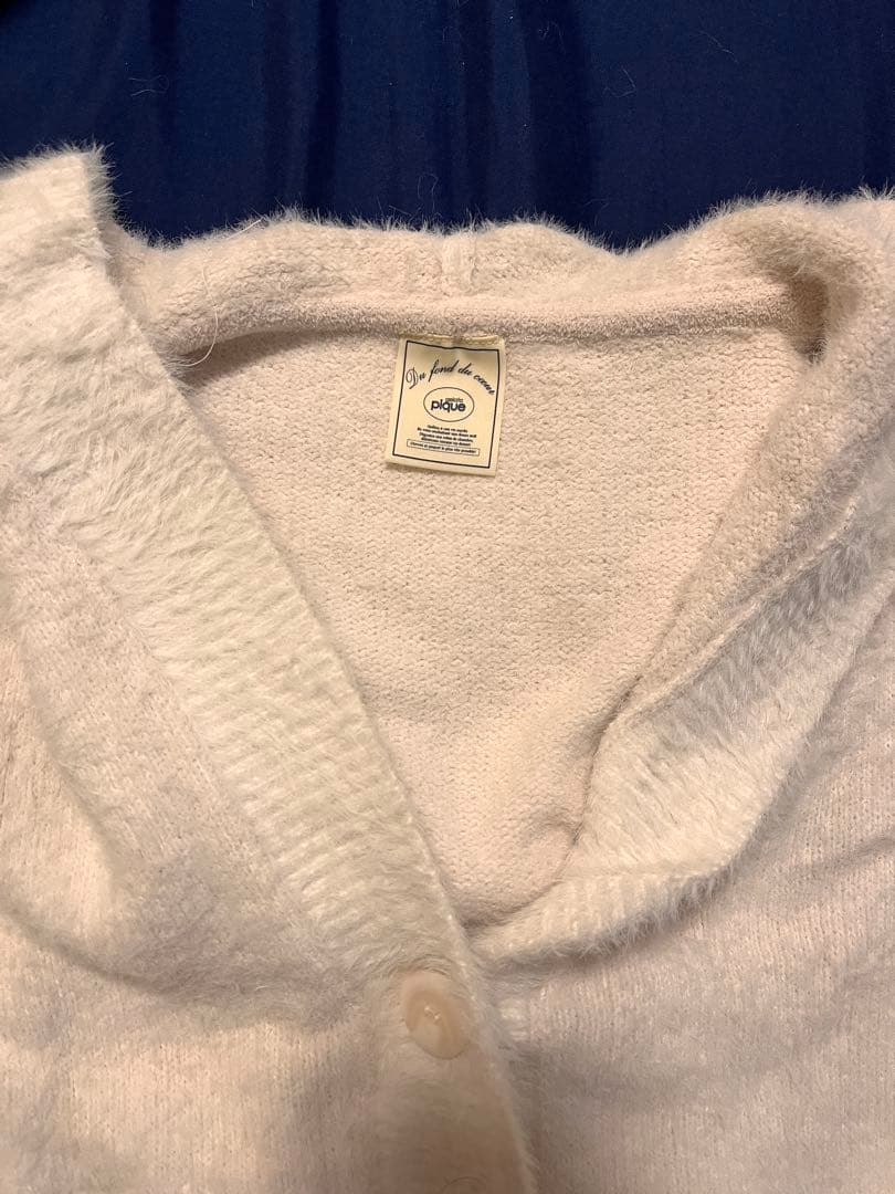 ジェラートピケ　BUNNYモコ　カーディガン・ショートパンツセット　ピンク