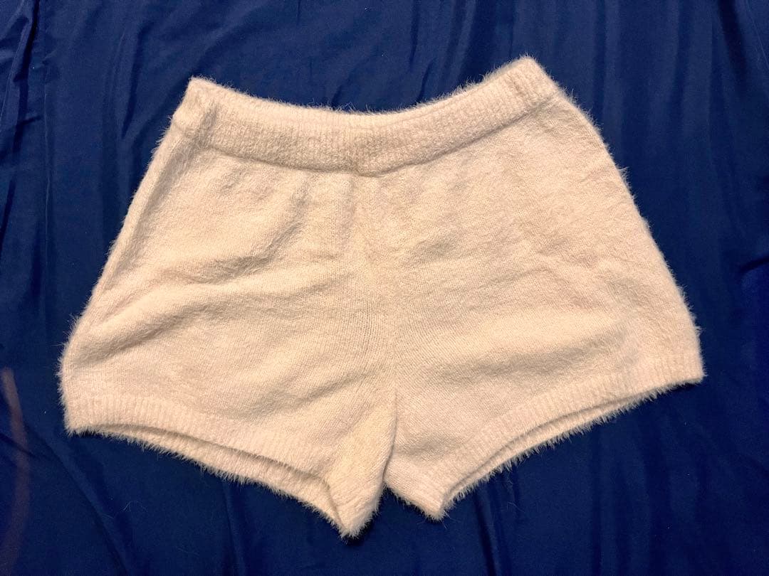 ジェラートピケ　BUNNYモコ　カーディガン・ショートパンツセット　ピンク