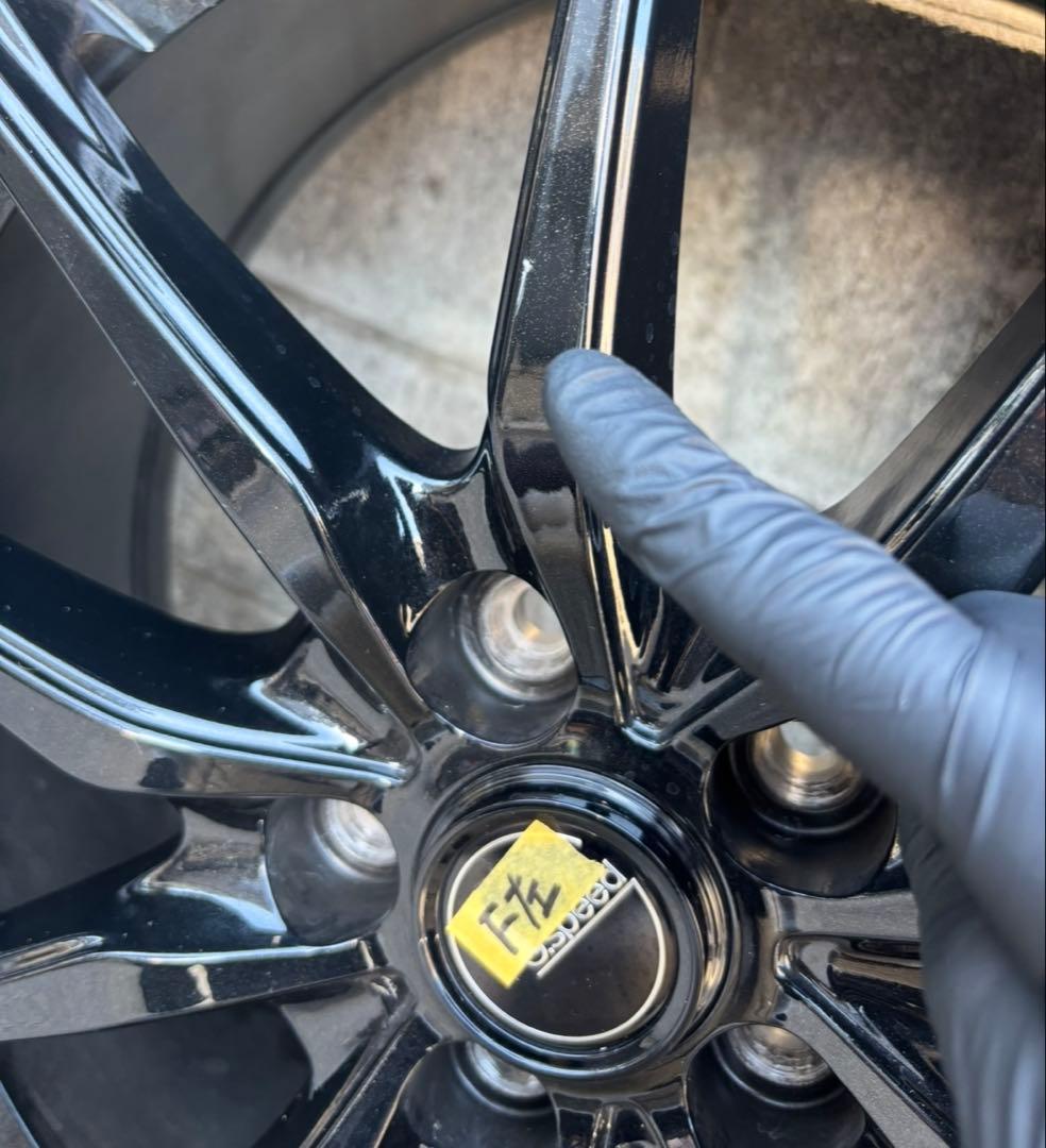 【美品/SUBARU】XV / フォレスター黒ホイール冬タイヤセット4本