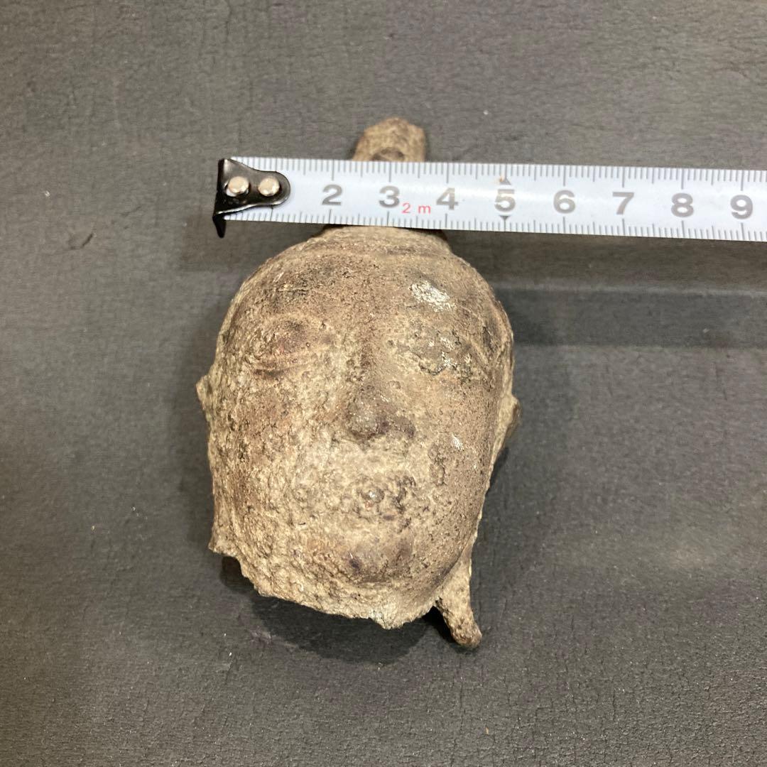 6世紀　仏教美術　仏像　仏頭