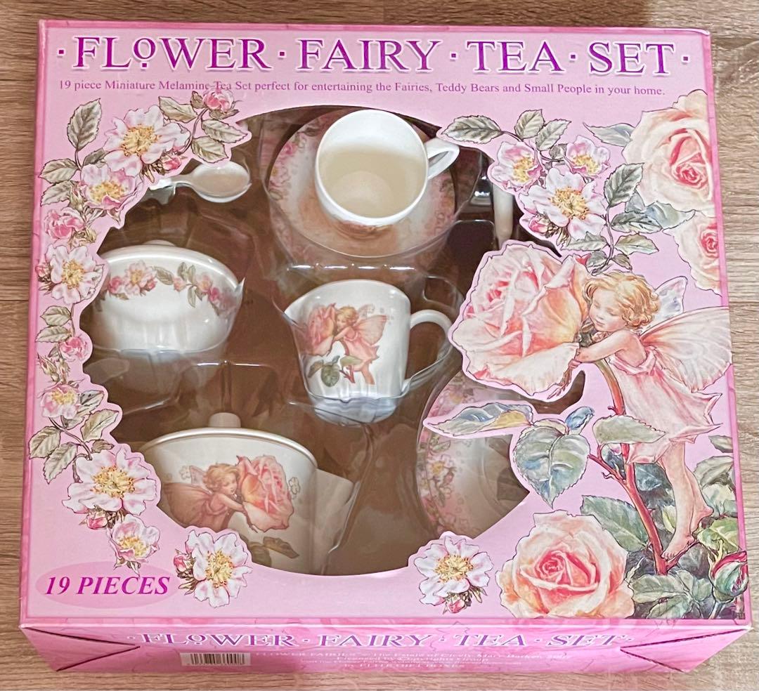 フラワーフェアリー　ティーセット　インテリア　食器　レア