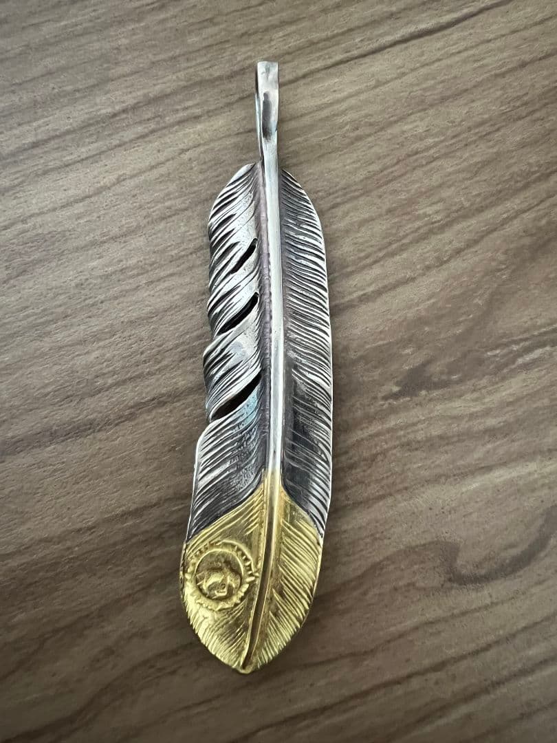 K*★様 ゴローズ　先金特大フェザー左向き　美品