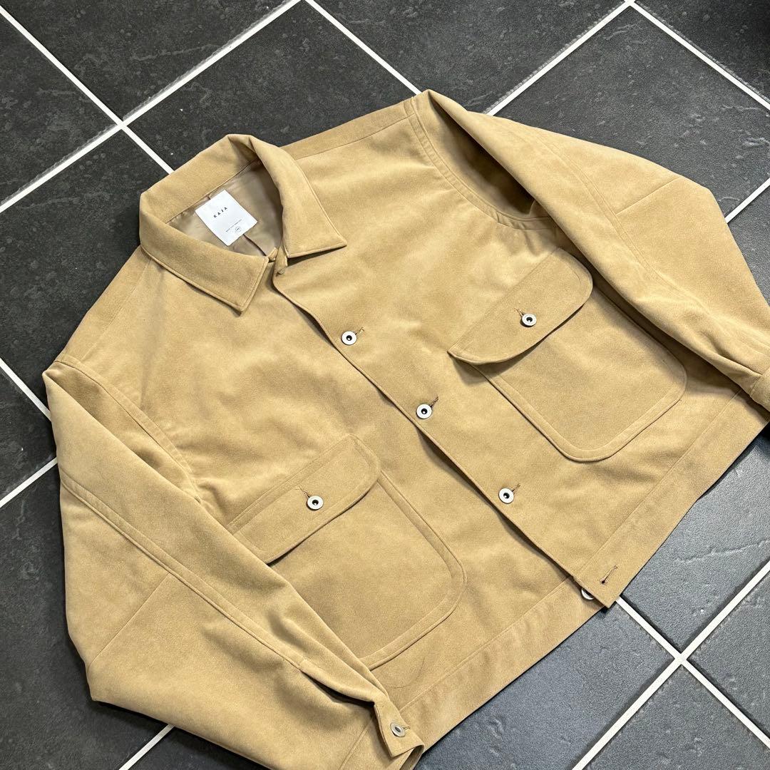 KAJA 【フェイクスエードジャケット POPUP限定 OVY Lサイズ】