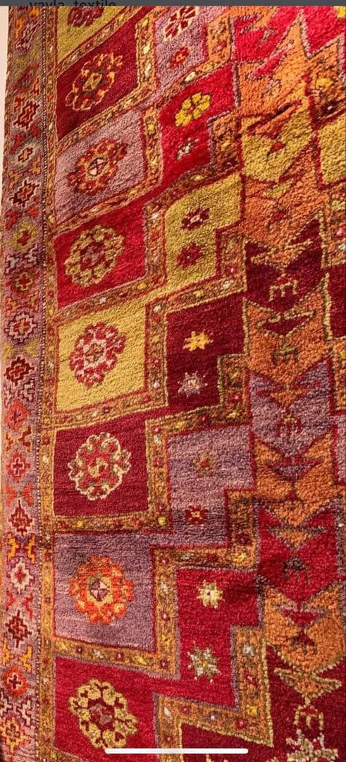 [期間限定価格]希少トルコアンティーク絨毯コンヤ地方アンティーク絨毯一点もの