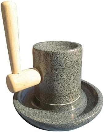 SUNNY BLUE 茶臼 (ちゃうす) 石臼 抹茶 青御影石 13型　27