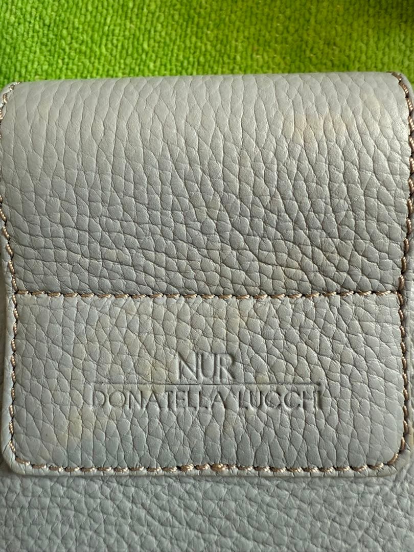 未使用NUR DONATELLA LUCCHI星刺繍 牛革トート　ビアズリー