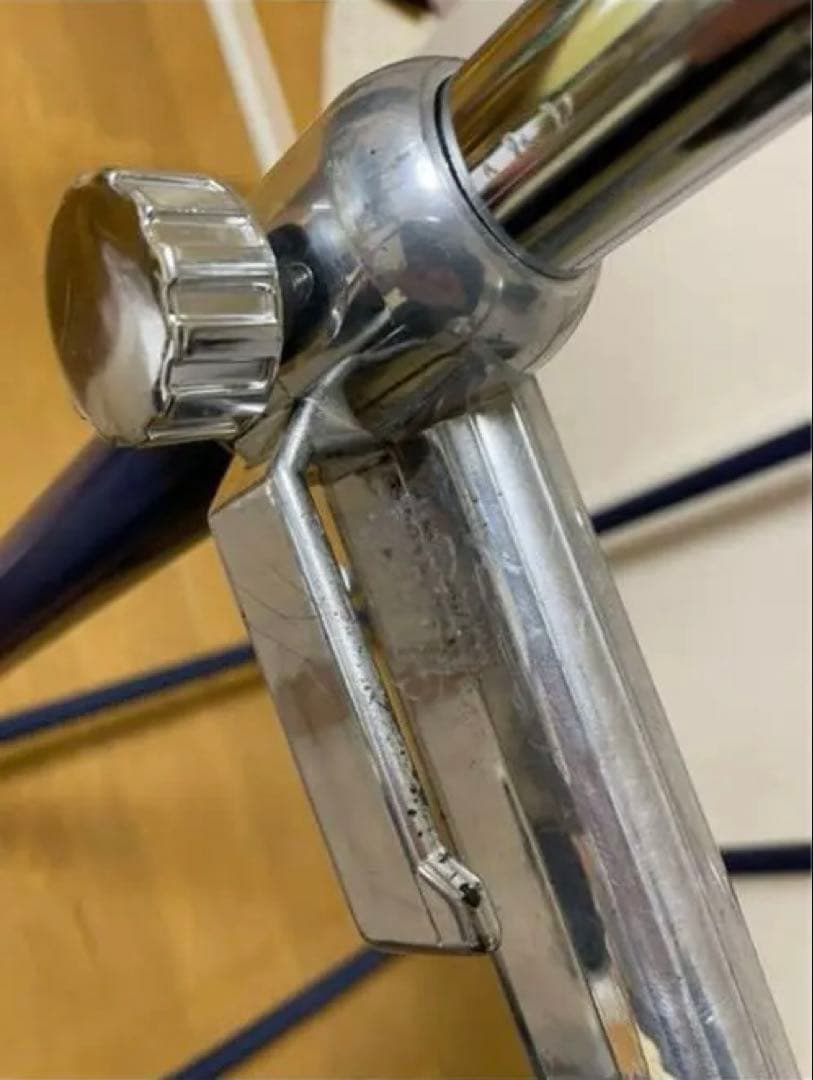 可動式ハンガーラック ネイビー/シルバー