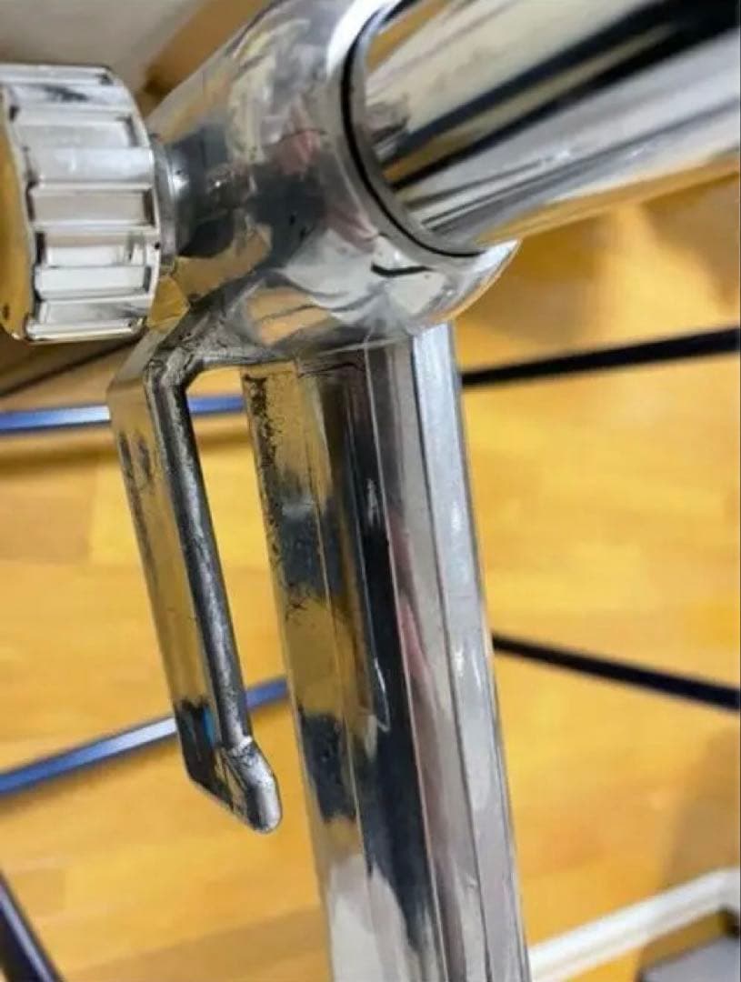 可動式ハンガーラック ネイビー/シルバー