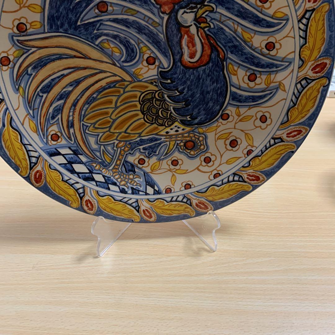 ニワトリ　　皿　　西洋　ビンテージ　骨董品　アンティーク　インテリア