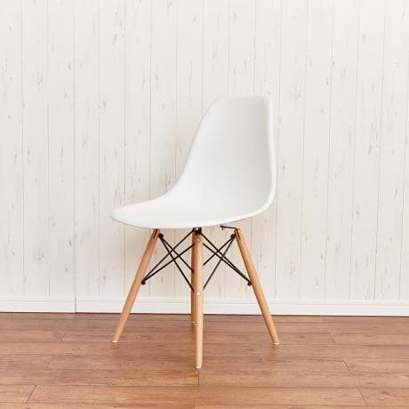 2人用ダイニング3点セット イームズリプロダクト ホワイト