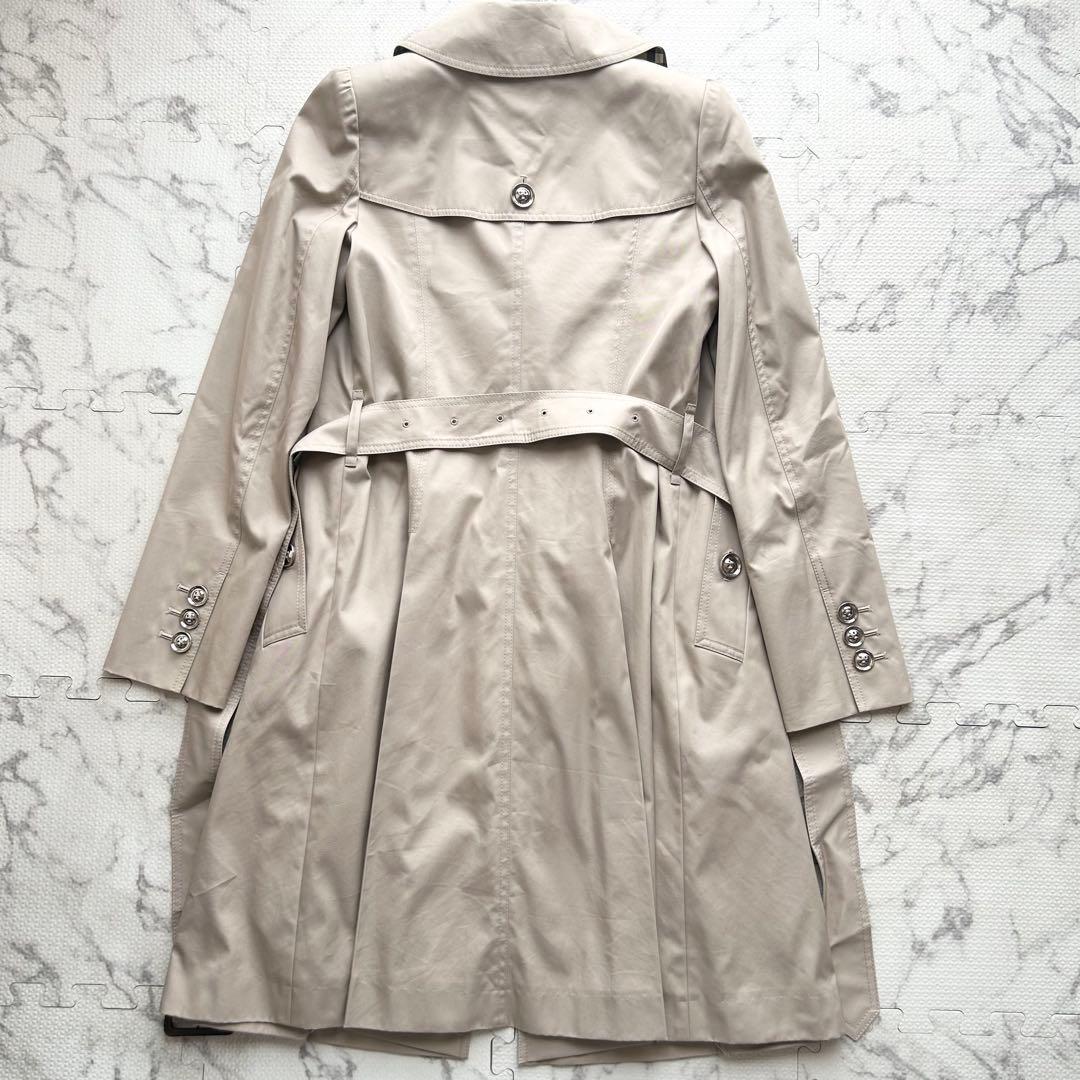 美品♡ バーバリー ロンドン トレンチコート メタルボタン プリーツ ホースロゴ