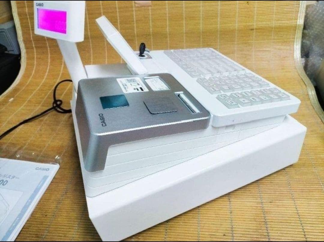 カシオレジスター　SR-S4000　スマホ連携Bluetooth　772767