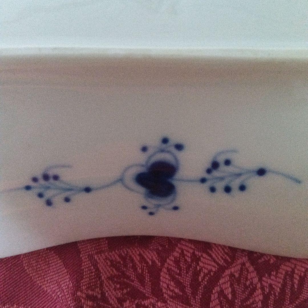 ロイヤルコペンハーゲン 　 ブルーフルーテッド菓子器 共箱付き　未使用