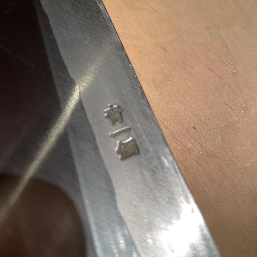 堺英、骨切り包丁 約30cm 木製ハンドル