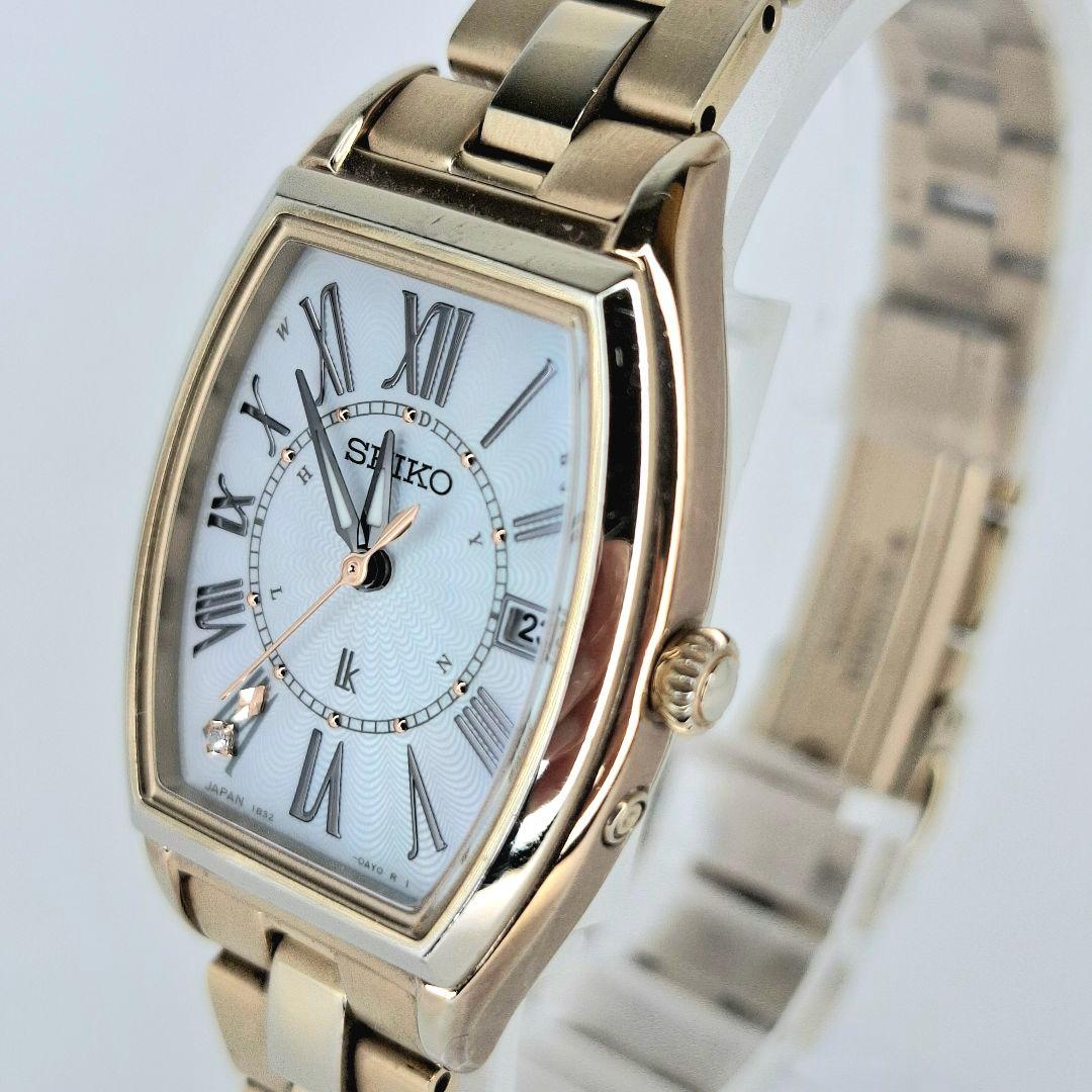 ✨良品 セイコー ルキア SEIKO lk ソーラー 電波 チタン ゴールド