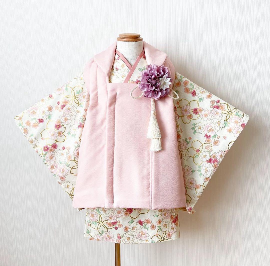 mocomoco powan 着物セット 初桜柄