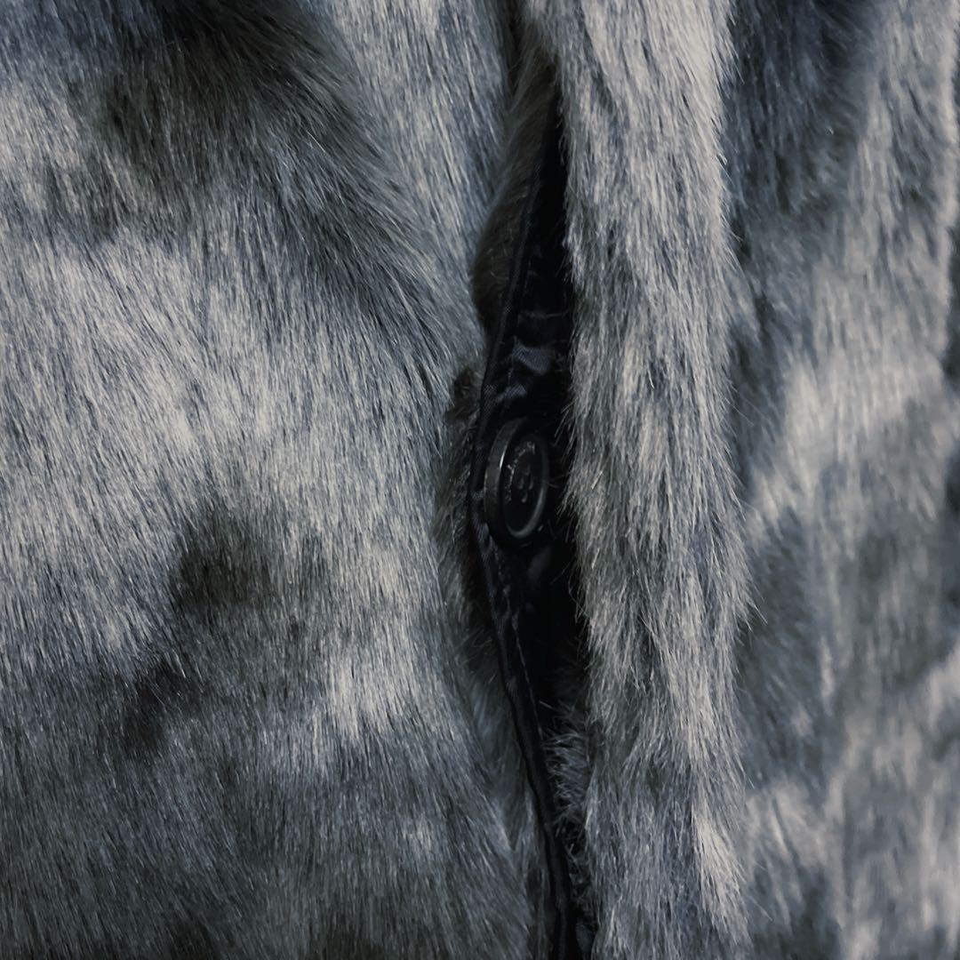 新品タグ付き　BALENCIAGA コレクションライン　ファーロングコート　正規