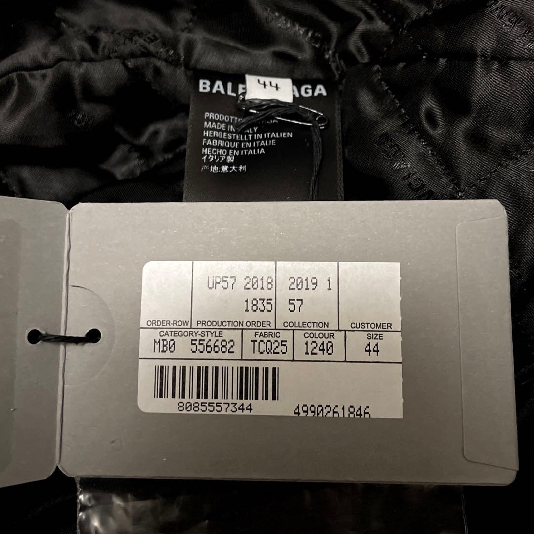 新品タグ付き　BALENCIAGA コレクションライン　ファーロングコート　正規