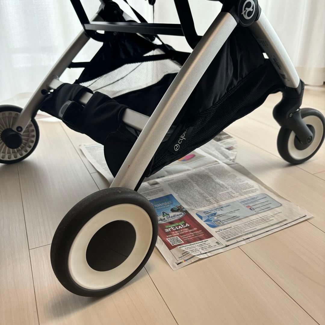 cybex サイベックス オルフェオ ラバグレー バンパーバー付き