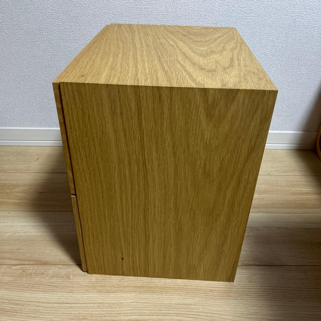 無印良品　スタッキングチェスト　引き出し２段　2セット