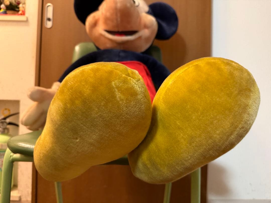 ミッキーマウス ぬいぐるみ 約90cm 1983〜1984年頃TDLで購入