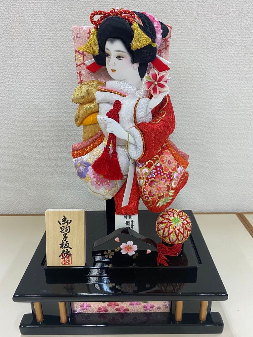 羽子板　アクリルケース８号・コンパクトサイズ間口約２４×奥行約１８×高さ約４０㎝