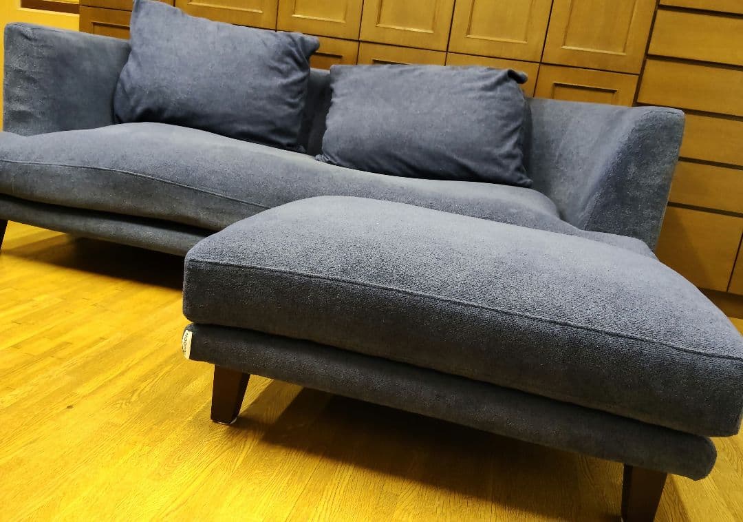 【引取限定】INCOON インクーン 3人掛けソファ＆オットマン 三重県桑名市
