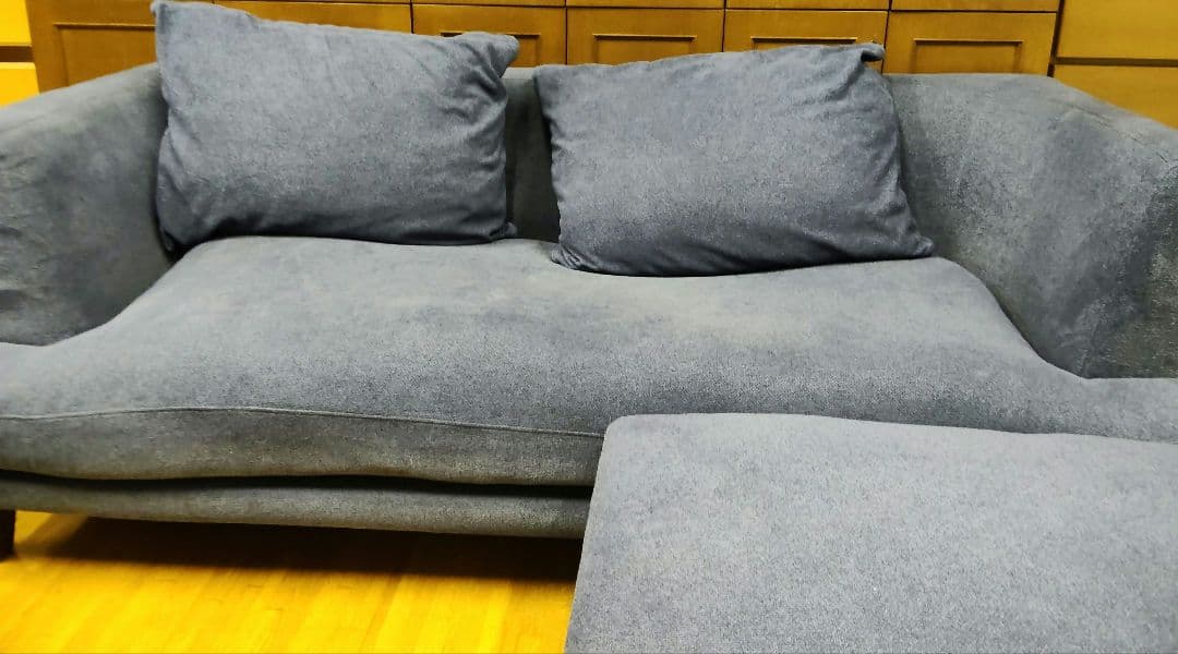 【引取限定】INCOON インクーン 3人掛けソファ＆オットマン 三重県桑名市